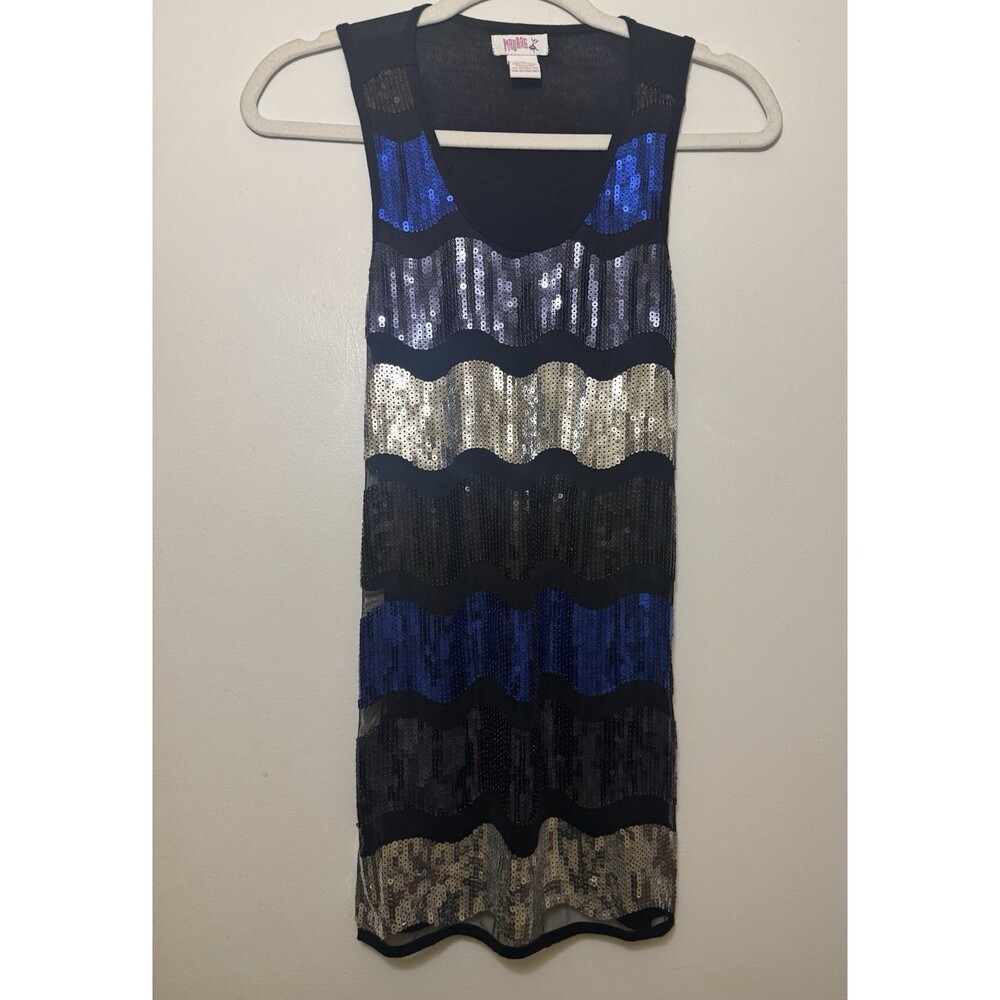 Madrag Women’s Sequins Shirt Size Medium